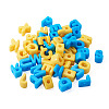 52Pcs 2 Bags 2 Colors Acrylic European Beads OACR-TA0004-45A-2