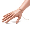 Adjustable Nylon Thread Braided Bead Bracelets BJEW-JB06456-01-3