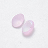 Transparent Spray Painted Glass Charms GLAA-R211-05-D02-2