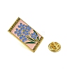 Golden Alloy Brooches JEWB-S015-01C-3