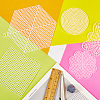 24Pcs 11 Styles DIY Plastic Canvas Shapes DIY-CP0012-41-3
