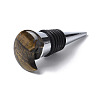 Moon Natural Tiger Eye Wine Stoppers DJEW-P021-D01-3