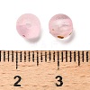 Frosted Transparent Acrylic Beads OACR-F013-12B-3