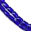 Transparent Glass Beads Strands GLAA-Z018-C20-3