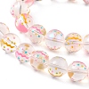 Handmade Lampwork Beads Strands LAMP-F029-01C-3