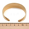 304 Stainless Steel Cuff Bangles BJEW-L709-02G-3