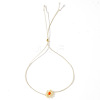 Flower Resin Beaded Slider Bracelets for Women SL9741-3-1