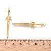 304 Stainless Steel Pendants STAS-N114-61G-3