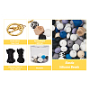 DIY Beaded Keychain Bracelet Making Kit DIY-TA0004-23-66