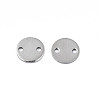 Non-Tarnish 304 Stainless Steel Connector Charms STAS-N095-116B-01-3