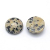 Natural Dalmatian Jasper Cabochons G-P393-R33-10MM-2