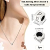 Sterling Silver Beads STER-WH20009-04P-P-2