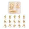 30Pcs 3 Style Rack Plating Alloy Pendants FIND-CD0001-18-1
