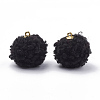 Handmade Cloth Fabric Covered Pendants LS-WOVE-N006-16A-1