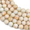 Handmade Lampwork Beads Strand LAMP-B056-10mm-01-4