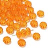 Autumn Theme Transparent Acrylic Beads PL712Y-5-1