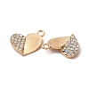 Alloy Crystal Rhinestone Pendants PALLOY-B009-27KCG-2