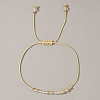 Natural Birthstone Braided Bead Bracelets for Women VA8051-4-1