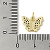 Real 18K Gold Plated Brass Pave Cubic Zirconia Pendants KK-M283-11E-02-3
