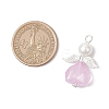 Alloy Acrylic Angel Pendants PALLOY-JF04142-2