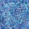 Picasso Transparent Glass Seed Beads SEED-N012-11K-3