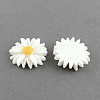 Flatback Hair & Costume Accessories Ornaments Scrapbook Embellishments Resin Flower Daisy Decoden Cabochons CRES-Q104-08-1-1