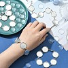 DIY Blank Dome Alloy Link Chain Bracelet Making Kit BJEW-DC00001-2