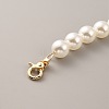 Plastic Imitation Pearl Beaded Bag Handles FIND-WH0033-62-2