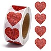 Heart Shaped Stickers Roll DIY-K027-A05-1