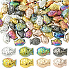 80Pcs 8 Colors Electroplate Glass Beads EGLA-SC0001-54B-1