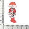 Christmas Printed Acrylic Big Pendants LS-MACR-F086-03A-3