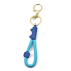 Cat Paw Print PVC Rope Keychains KEYC-B015-03LG-01-2