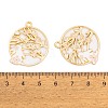 Rack Plating Alloy Enamel Pendants FIND-A040-05A-03G-3