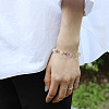 160Pcs 8 Colors Alloy Rhinestone Beads FIND-CW0001-11-7