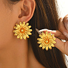 Iron Stud Earrings for Women RH0706-4-2