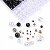 DIY 28 Style Resin & Acrylic & ABS Beads Jewelry Making Finding Kit DIY-NB0012-03B-3