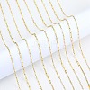 10Pcs 2 Styles Stainless Steel Paperclip Chain Necklaces for Women Men NJEW-SZ0001-72-8