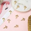 10Pcs Brass Rhinestone Pendants KK-SZ0002-71-4