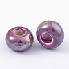 Handmade Porcelain Beads X-PORC-Q210-15mm-1-2