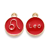 Alloy Enamel Pendants LS-ENAM-S124-01A-07G-1