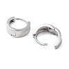 Brass Ring Hoop Earrings for Women EJEW-F347-01P-03-2