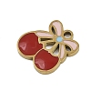 304 Stainless Steel Enamel Charms STAS-I338-01G-19-2