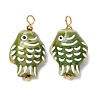 Handmade Porcelain Pendants PR-CBAC347-04D-1
