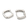 Brass Hoop Earrings EJEW-L211-010Q-P-2