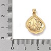 Brass Enamel Pendants RB-CBA2CEF-04G-3