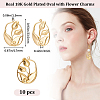 10Pcs 304 Stainless Steel Pendants STAS-BBC0003-46-2