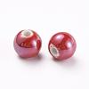 Handmade Porcelain Beads PORC-D001-10mm-15-2