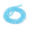 Transparent Glass Beads Strands EGLA-A044-T2mm-MB08-3