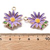 Alloy Enamel Pendants FIND-H016-01G-01-3