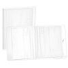 26 Pages Rectangle Plastic Card Storage Albums AJEW-WH0348-29B-1